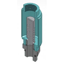 Adaptér Vaporguard, řez