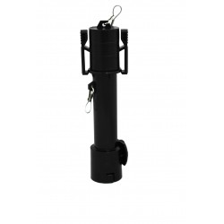 8" Rigid Spout 1/4" tip, Black