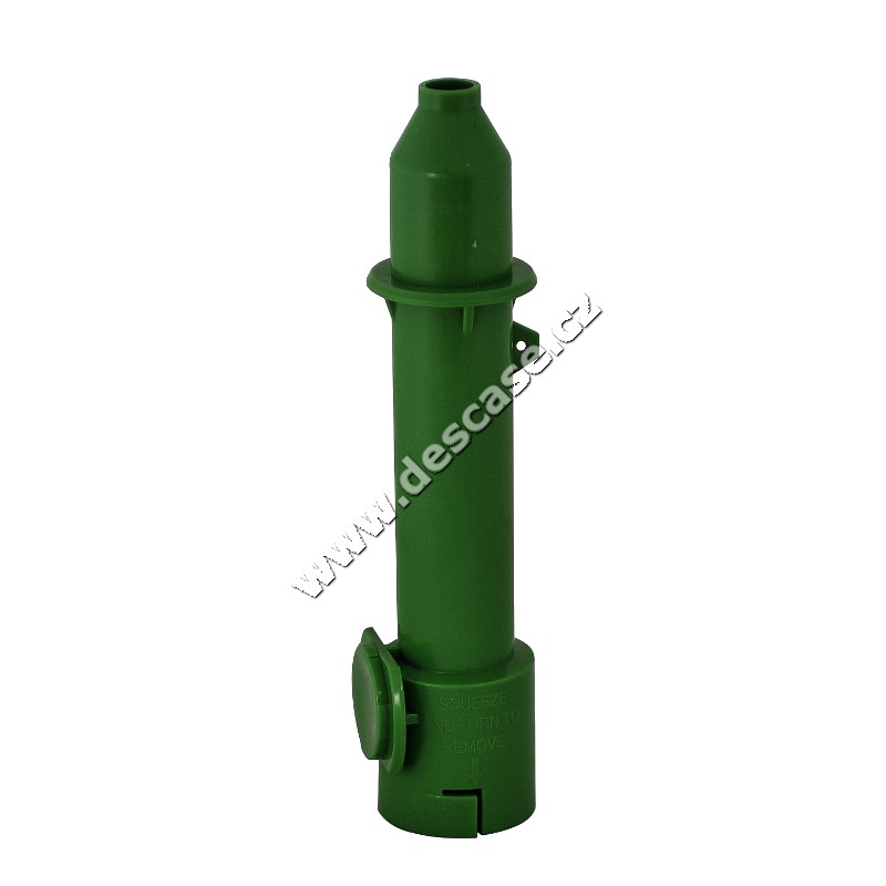 8" Rigid Spout 1/2" tip Dark Green