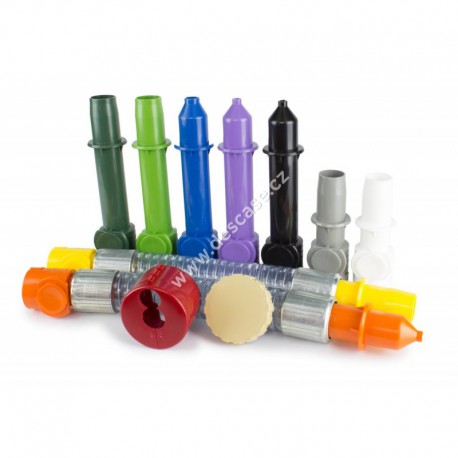 16" Extended Spout 1" tip, Black