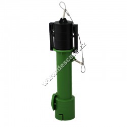 8" Rigid Spout 1/2" tip Dark Green