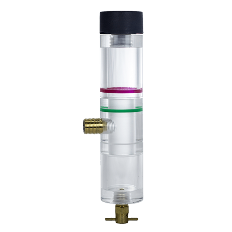 6" Oil Sight Glass Level Monitor